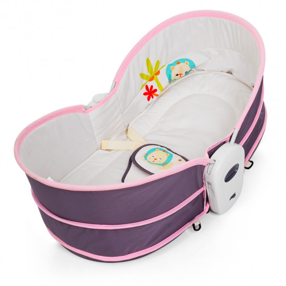 Mastela - Baby Rocker & Bassinet Cradle 5In1 Newborn - Purple