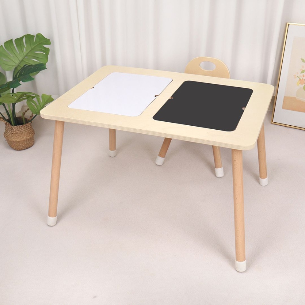 Mini Panda - Wonderwood Activity Table & Chair - Earth Essence