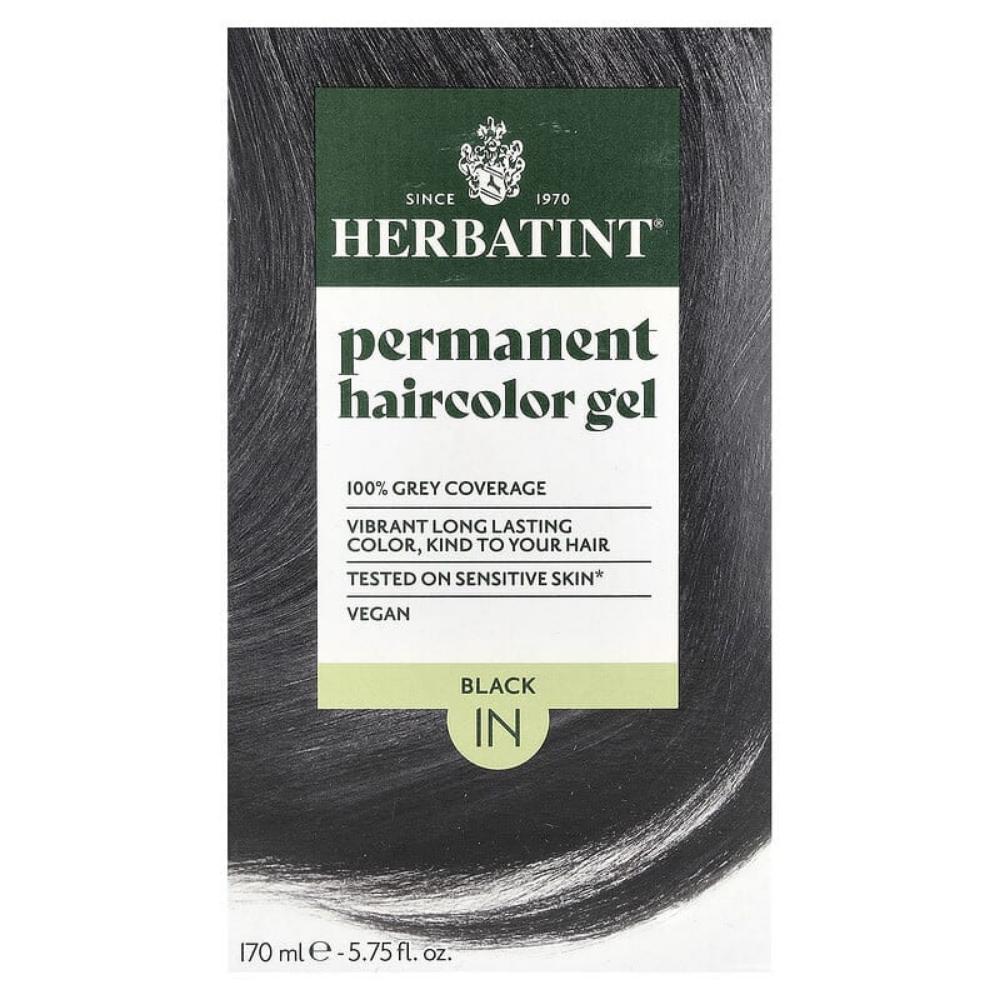 Herbatint hair colour 1N  Black 170ml
