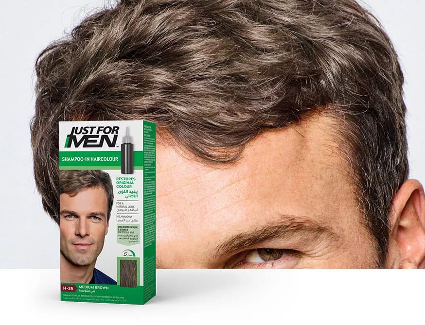 Just For Men - Medium Brown Hair Colour - H-35