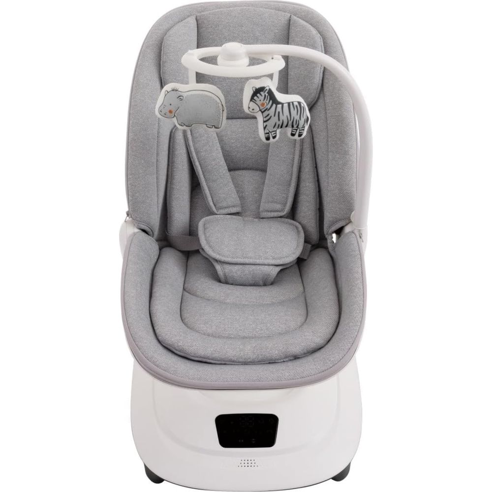 Mastela Deluxe Multi-Motion Baby Cradle - Light Grey