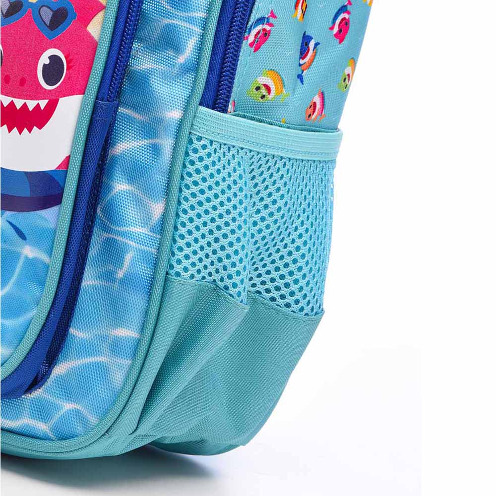 Baby Shark - Back Pack With Pencil Case - Blue - 12-Inch/30.5cm
