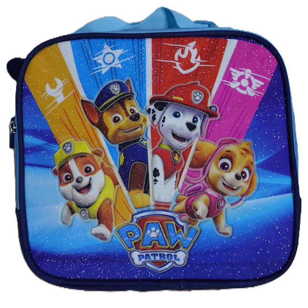 Paw Patrol - Trolley Bag 16-inch With Lunch Bag And Pencil Case - Blue