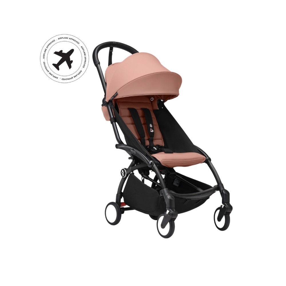 Stokke - Yoyo 3 Stroller with Black Frame And 6+ Color Pack Set