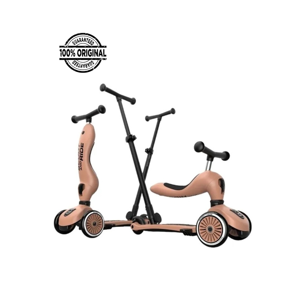 Scoot & Ride 2-in-1 Highwaykick 1 Push and Go – Mocha