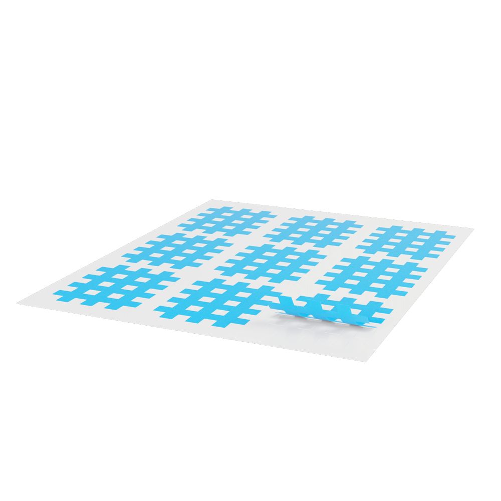 Kintex - Cross Tape - Blue - 36x92 mm - 60pcs