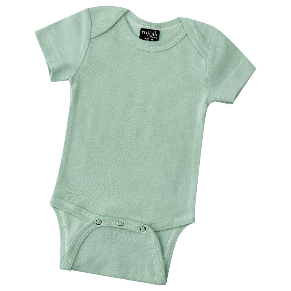 Mjolk Short Sleeves Bodysuit Magic - Mint