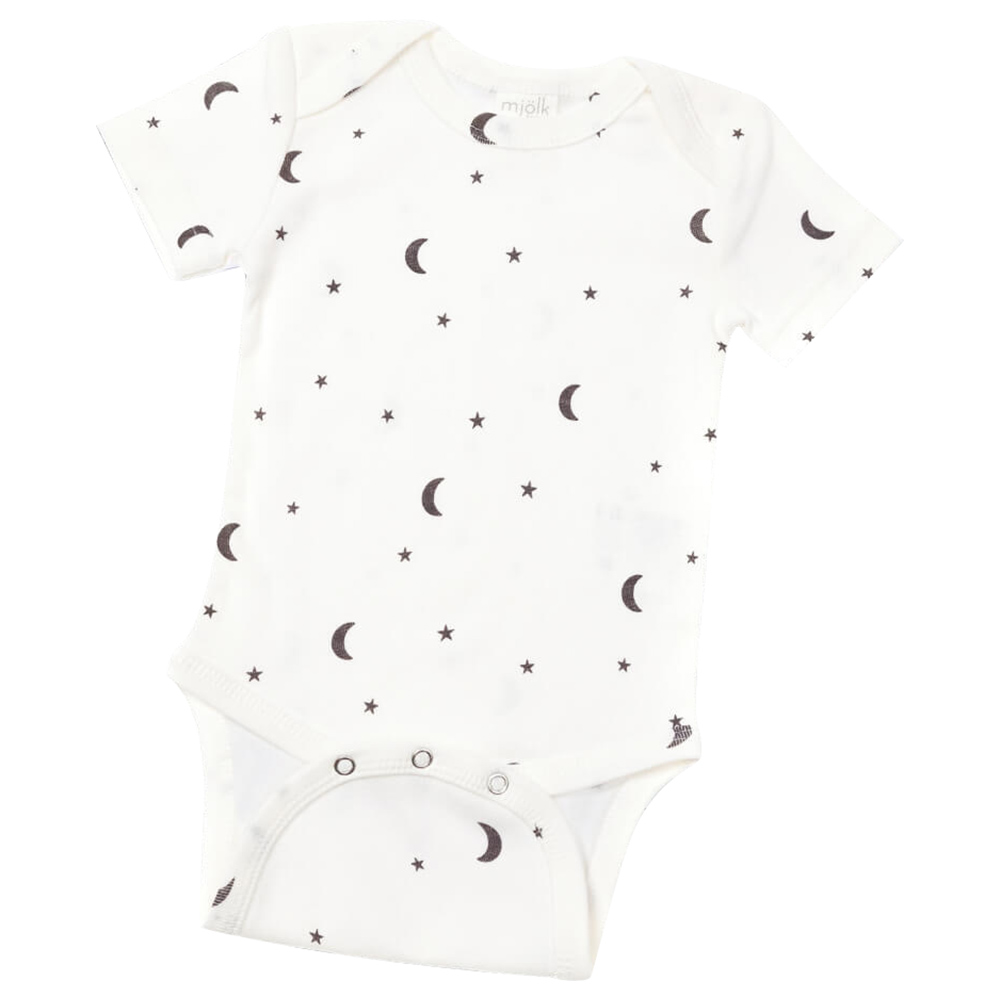Mjolk Night Sky Short Sleeve Bodysuit