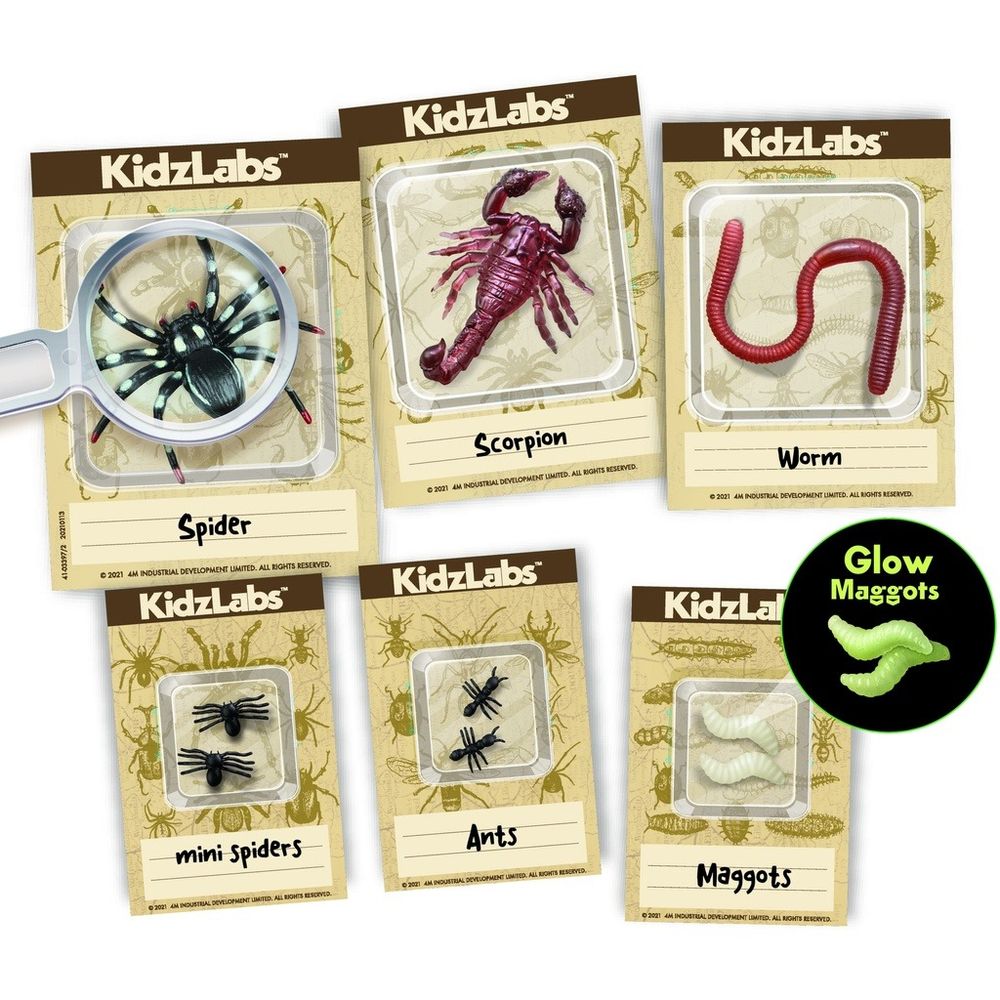 4M - KidzLabs Creepy Crawly Digging Kit - Multicolor