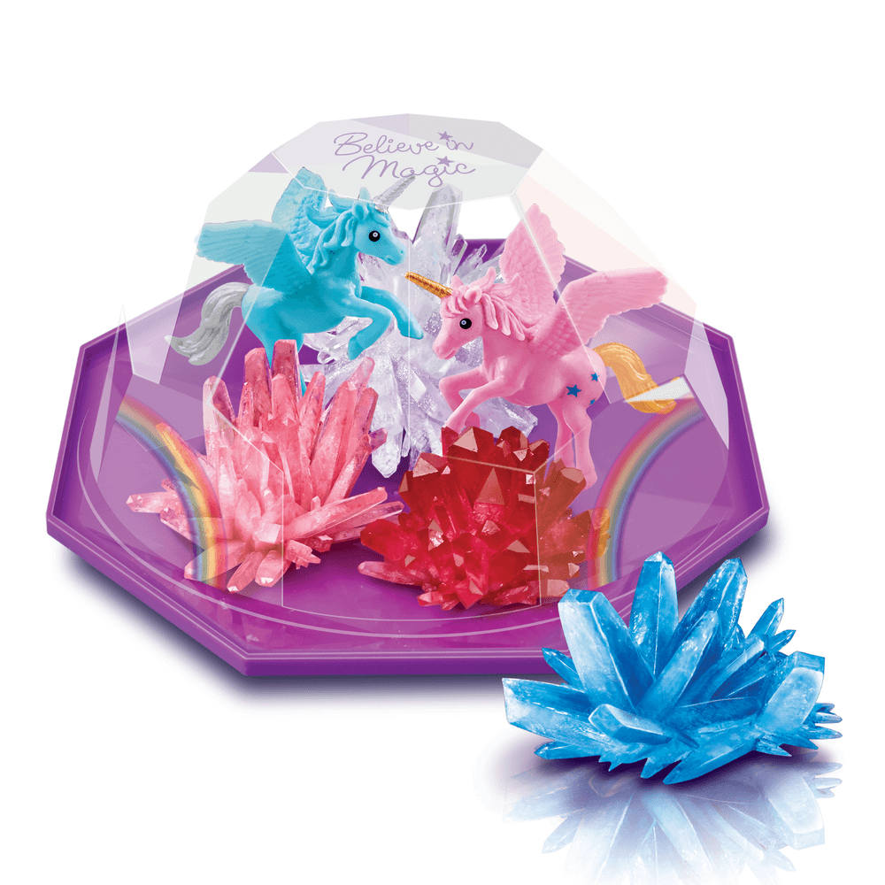 4M - Crystal Growing Terrarium STEM Kit - Magical Unicorn
