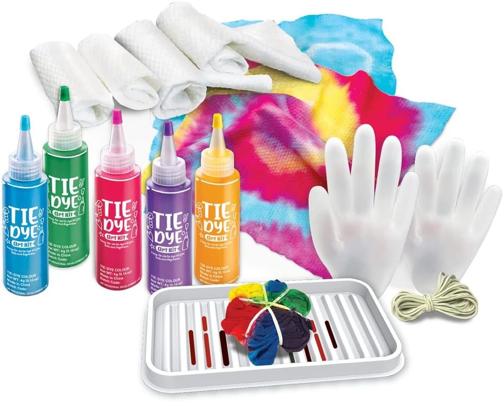 4M - KidzMaker Tie Dye Art Kit - Multicolor