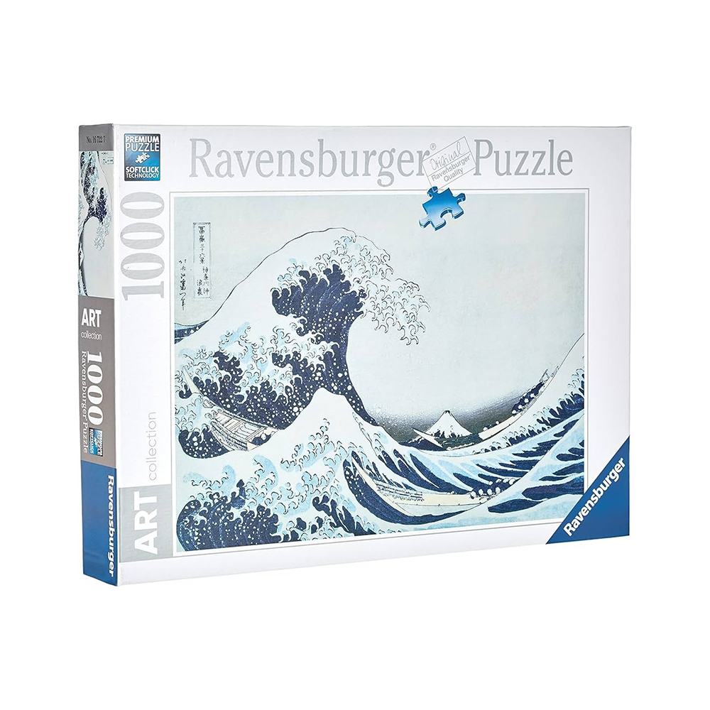 Ravensburger - Great Wave Off Kanagawa Puzzle - 1000 Pcs