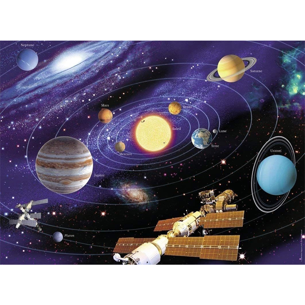 Ravensburger - Systeme Solaire Jigsaw Puzzle - 500 Pcs