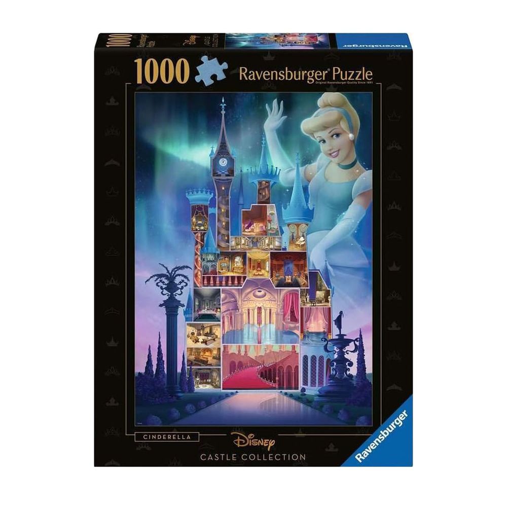 Ravensburger Disney Castle Collection Jigsaw Puzzle - Cinderella - 1000 Pcs