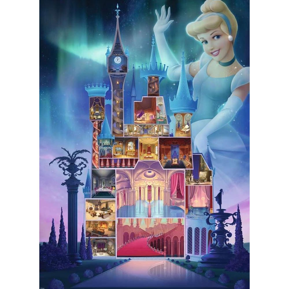Ravensburger Disney Castle Collection Jigsaw Puzzle - Cinderella - 1000 Pcs