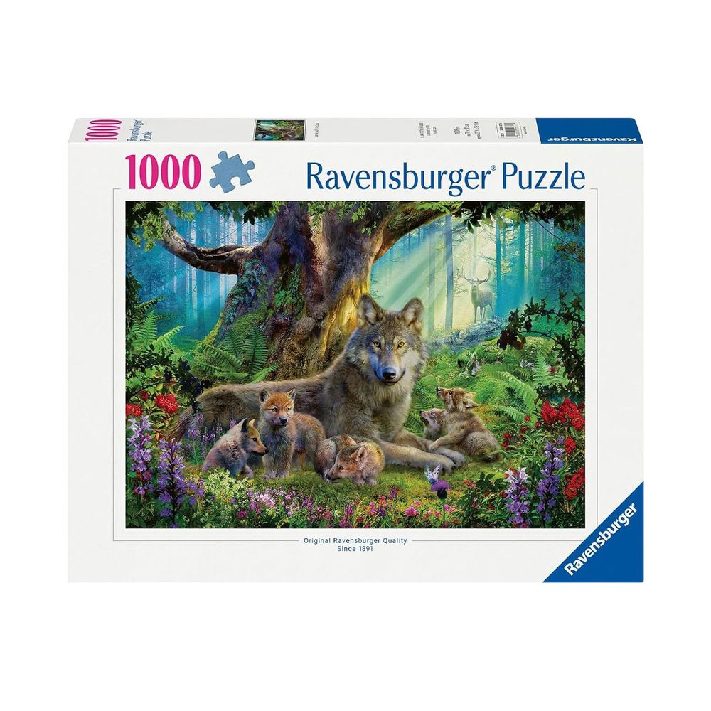 Ravensburger Wolves In The Forest Jigsaw Puzzle - 1000 Pcs