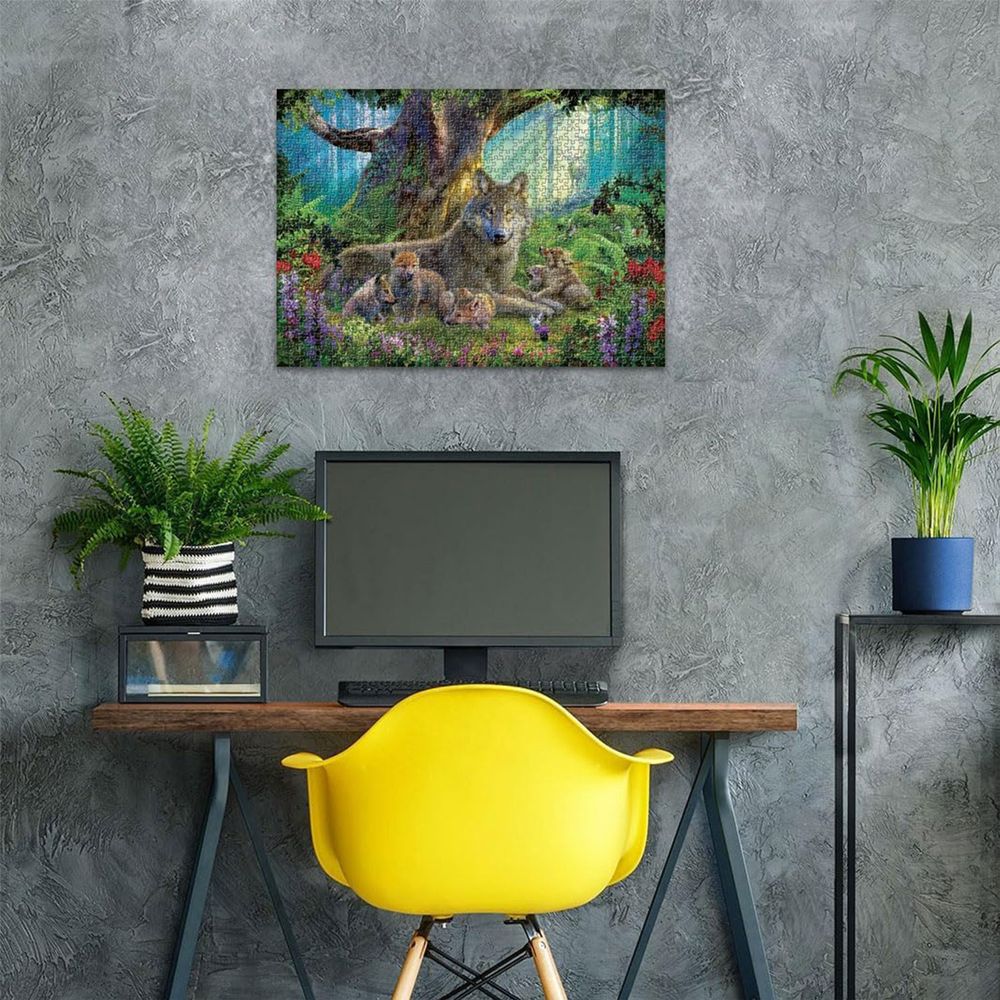 Ravensburger Wolves In The Forest Jigsaw Puzzle - 1000 Pcs