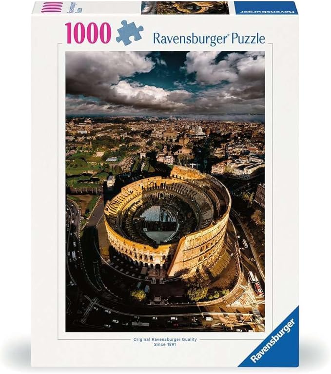Ravensburger - Jigsaw Puzzle Set - Colosseum In Rome - 1000 Pcs