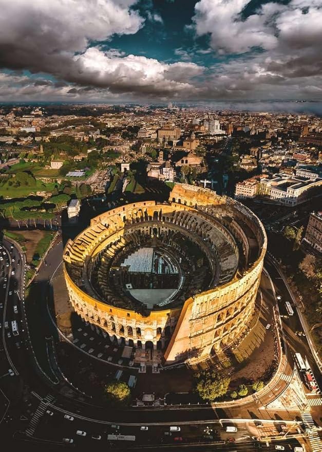 Ravensburger - Jigsaw Puzzle Set - Colosseum In Rome - 1000 Pcs