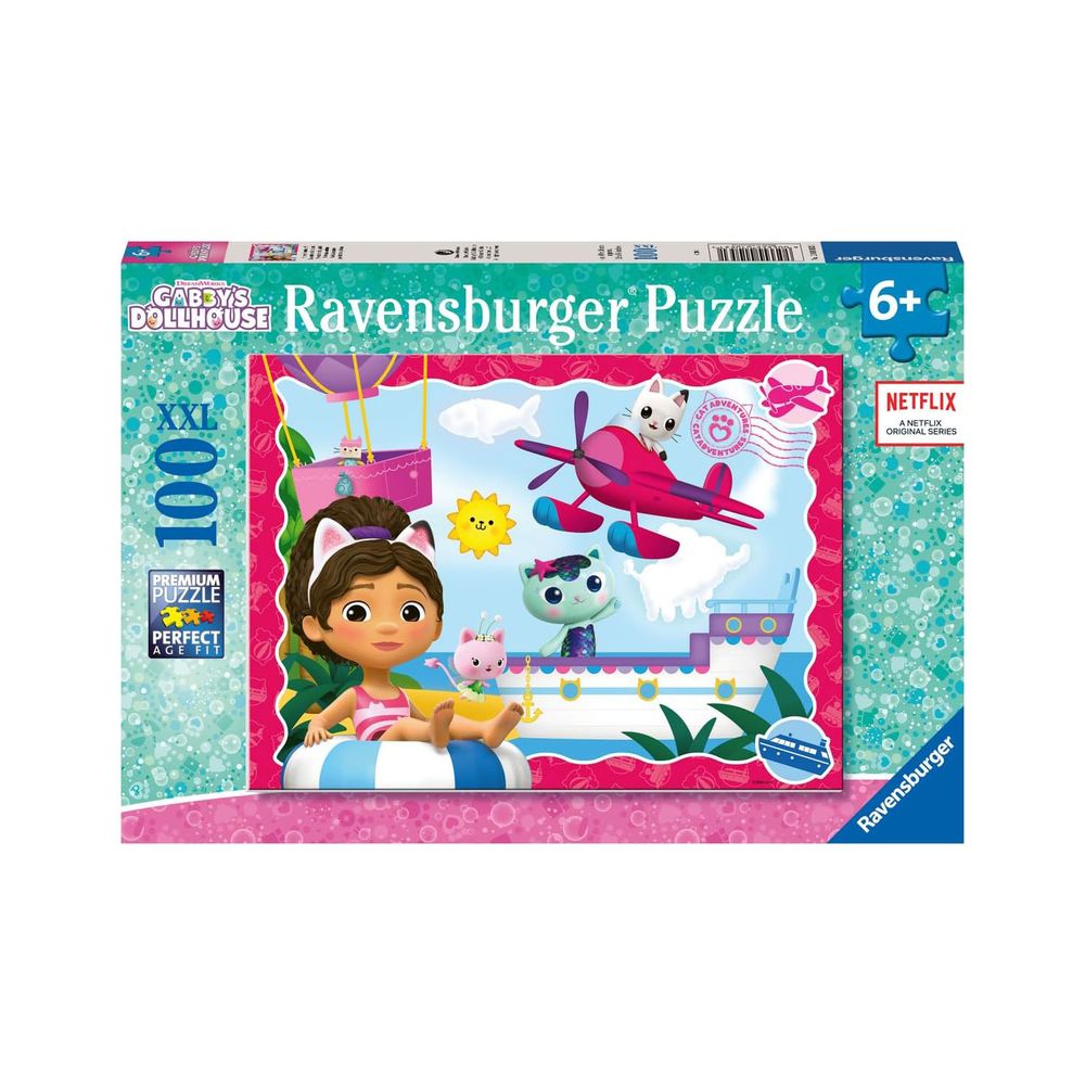 Ravensburger XXL Jigsaw Puzzle - Gabby's Dollhouse - 100 Pcs