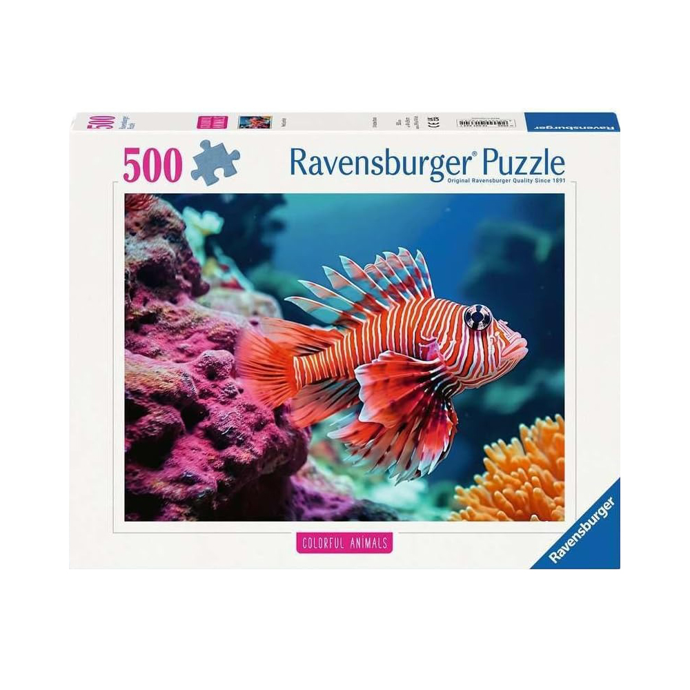 Ravensburger - Red Lionfish Jigsaw Puzzle - 500 Pcs