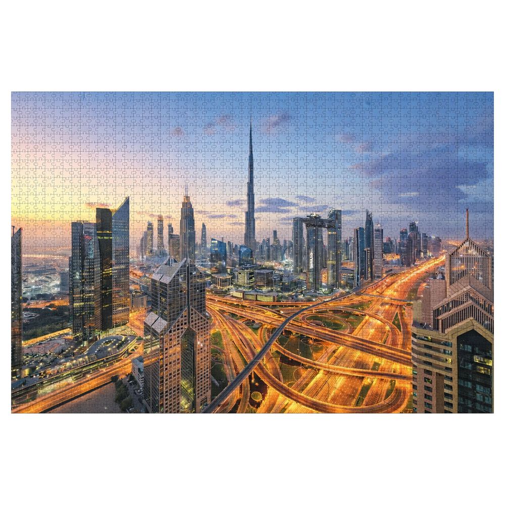 Ravensburger Dubai Skyline Jigsaw Puzzle - Multicolor - 1000 Pcs
