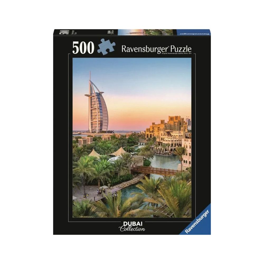 Ravensburger Dubai City Jigsaw Puzzle - Multicolor - 500 Pcs