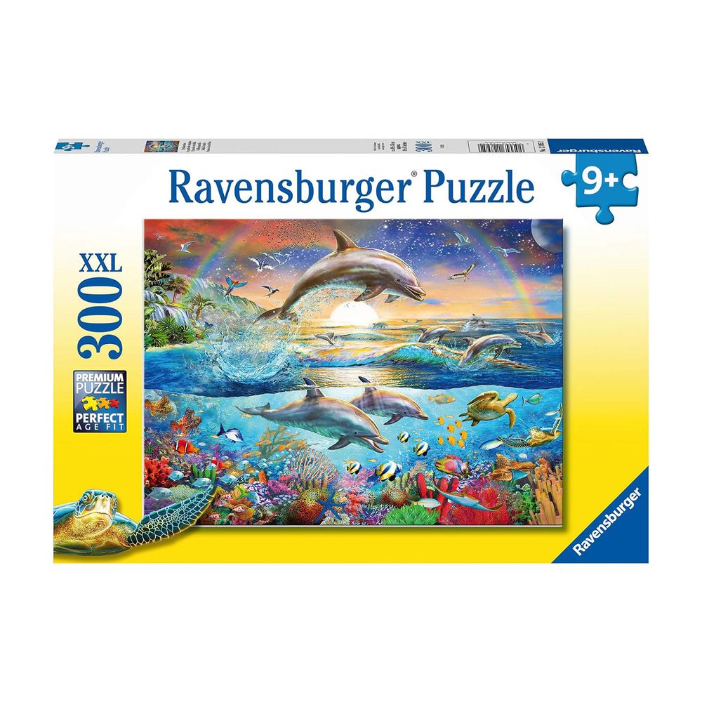 Ravensburger XXL Jigsaw Puzzle - Dolphin Paradise - 300 Pcs