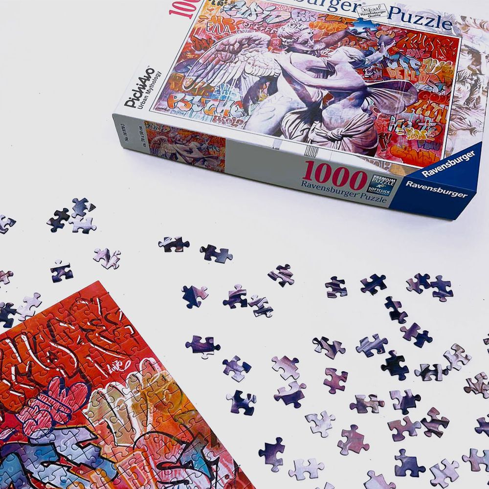 Ravensburger Cupid And Psyche In Love Jigsaw Puzzle - 1000 Pcs