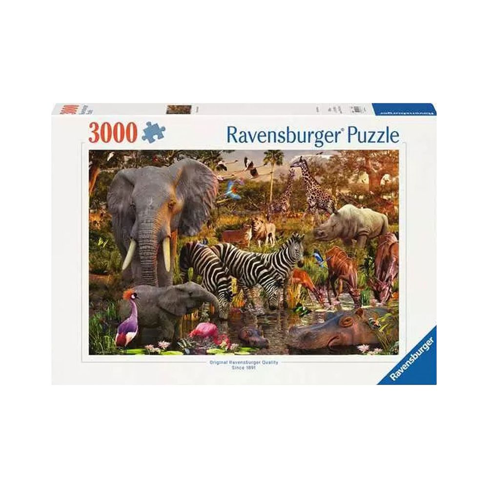 Ravensburger African Animal World Jigsaw Puzzle - 3000 Pcs