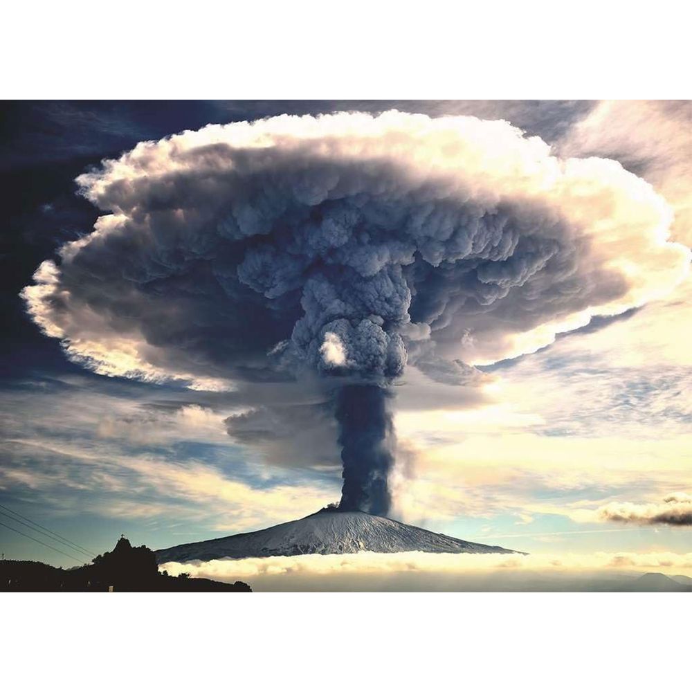 Ravensburger Mount Etna Volcano Jigsaw Puzzle - 1000 Pcs