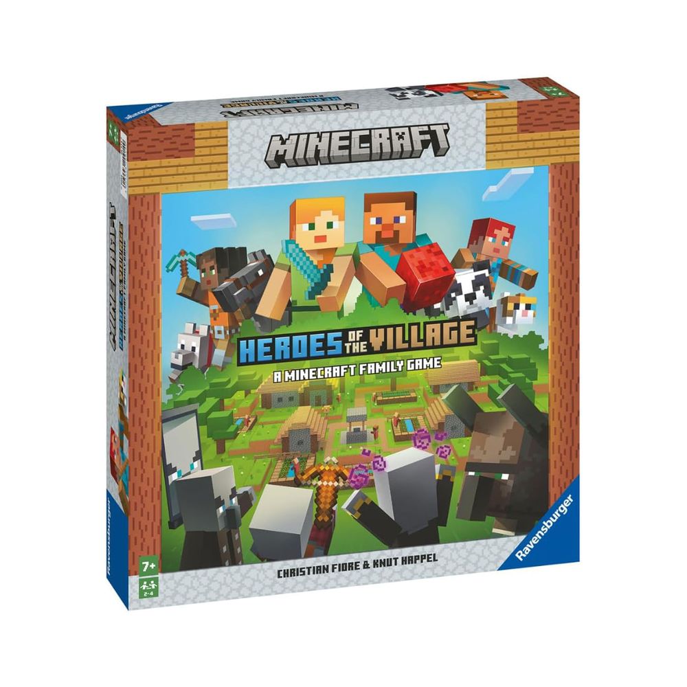 Ravensburger Minecraft Heroes Of The Village Cooperative Board Game
