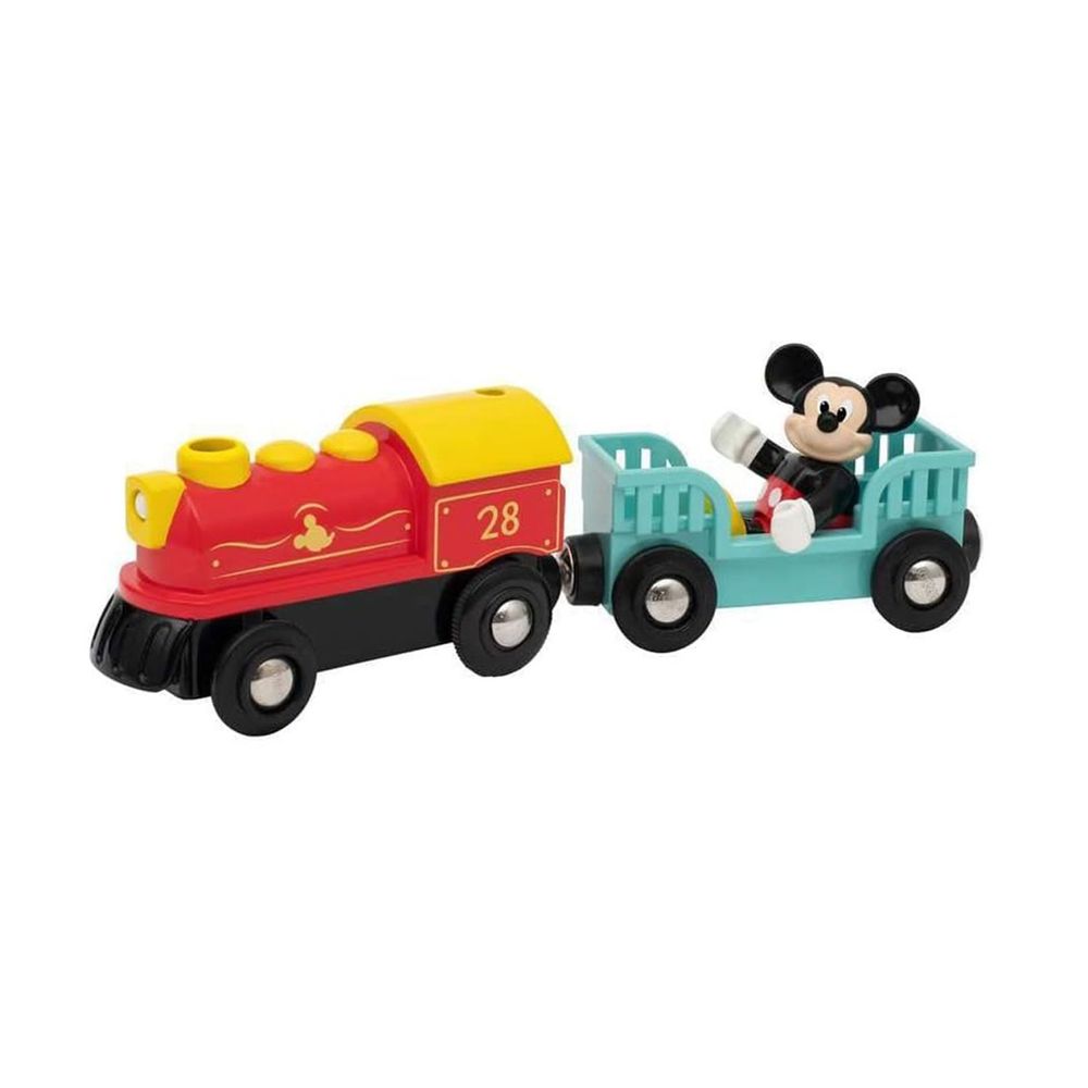 Brio - Disney Mickey & Friends Battery Train Set - Multicolor - 3 Pcs