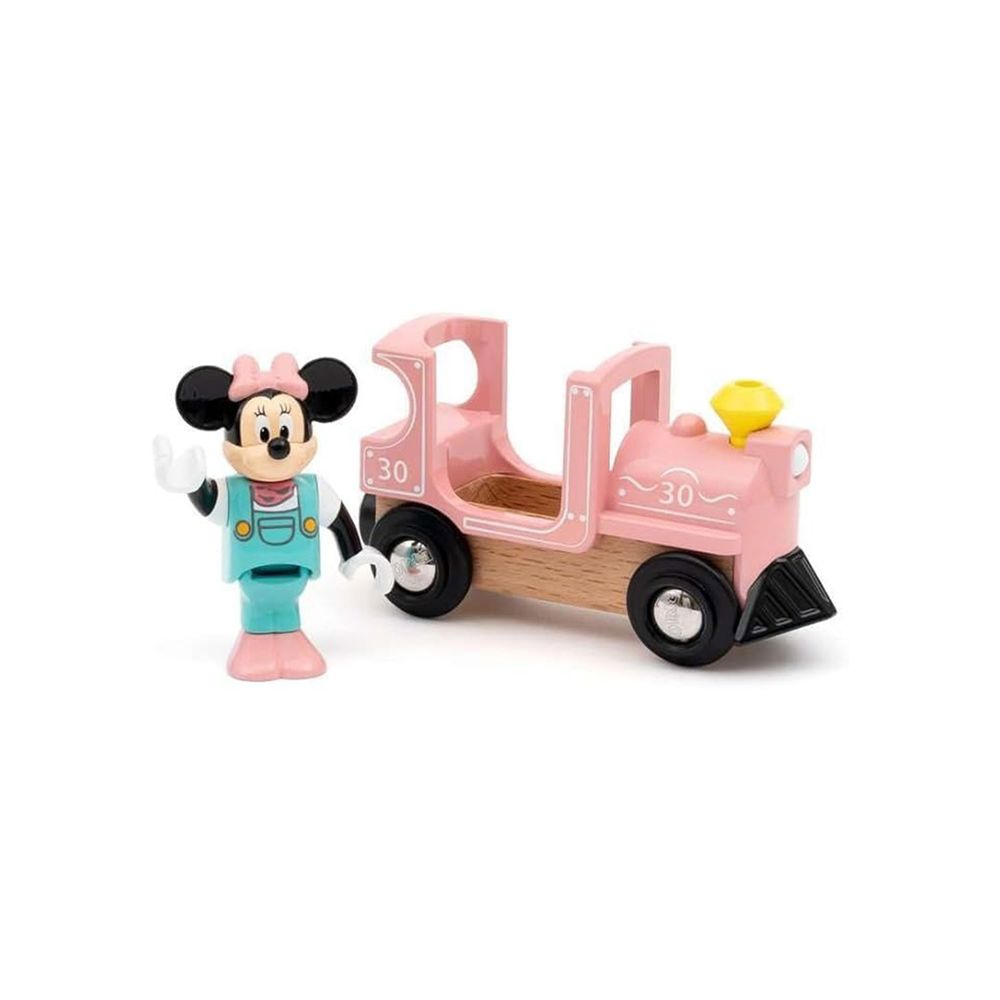 Brio - Disney Mickey & Friends Playset - Minnie & Engine - 2 Pcs