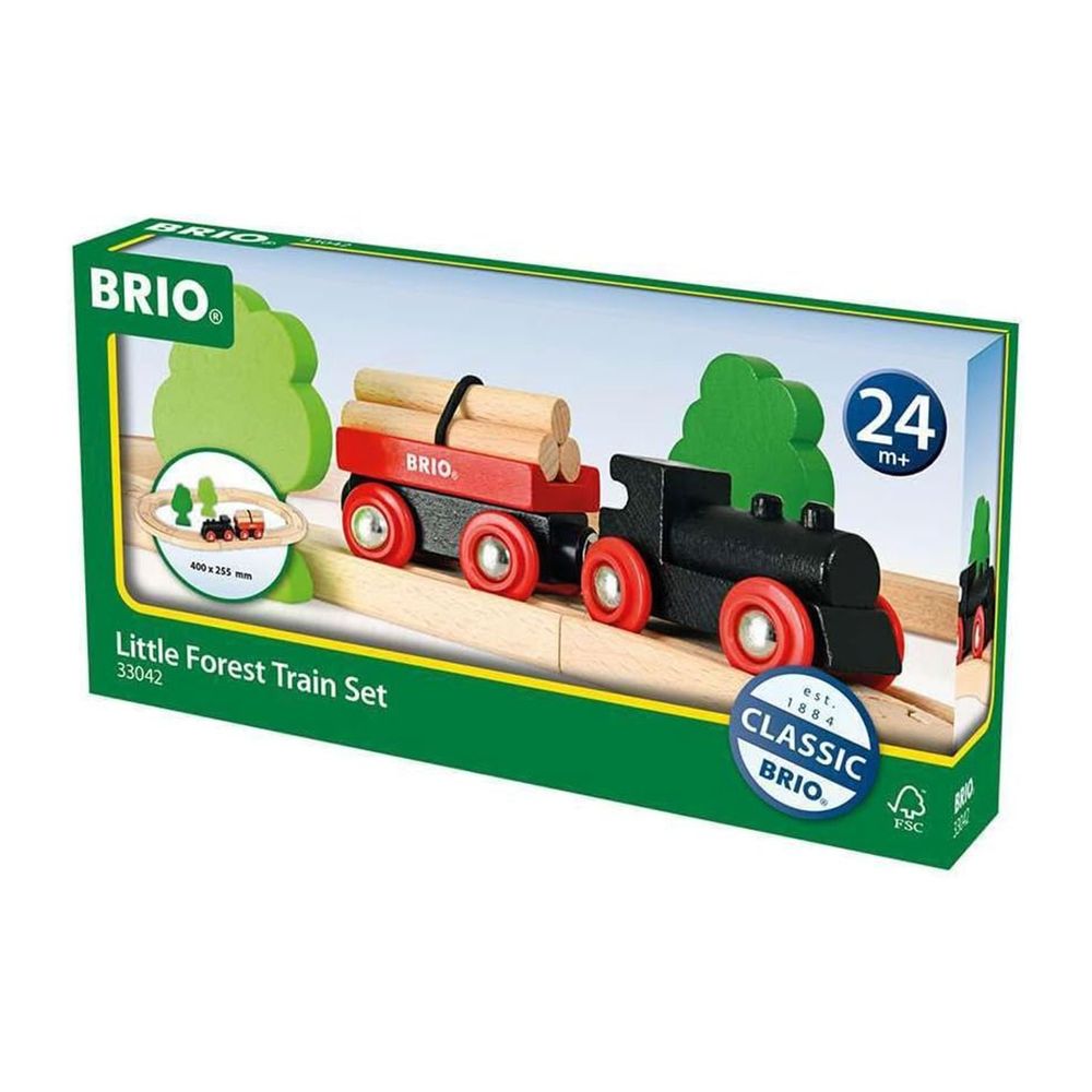 Brio - Little Forest Train Playset - Multicolor - 18 Pcs