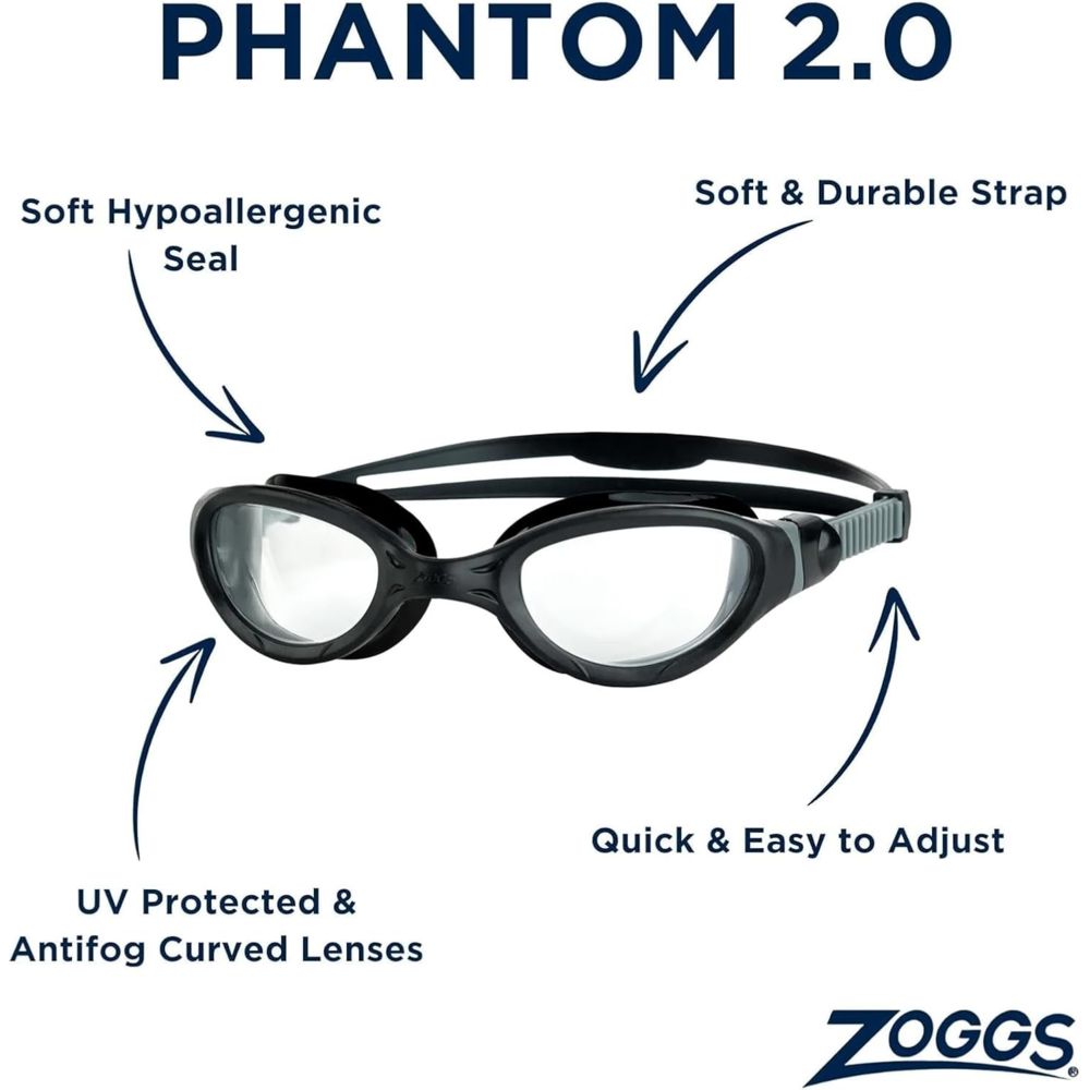 Zoggs - Phantom 2.0 Swim Goggles