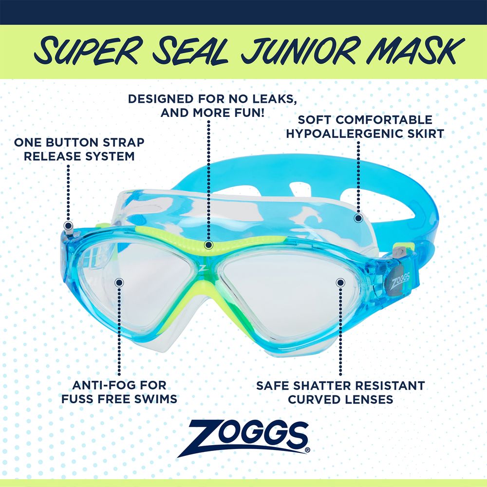 Zoggs - Super Seal Junior Swim Mask