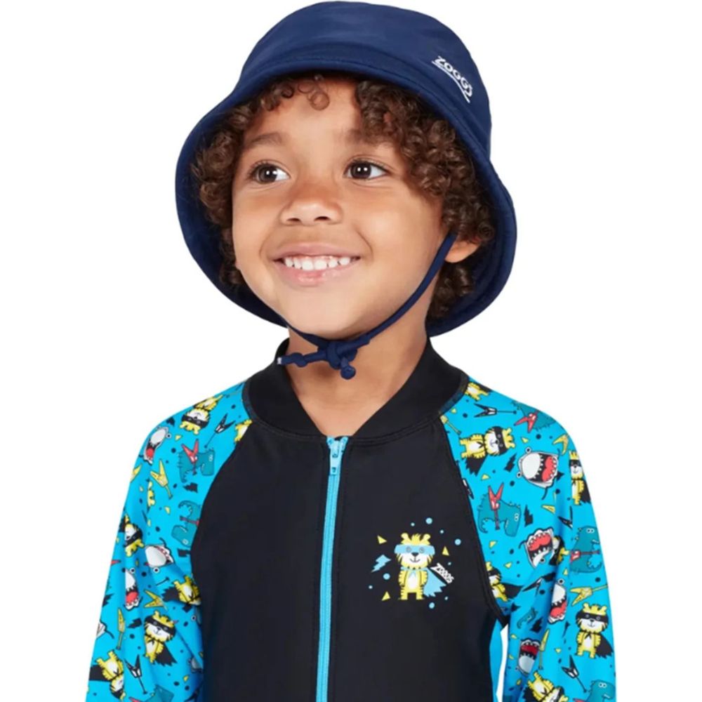 Zoggs Kids Barlins Bucket Sun Hat