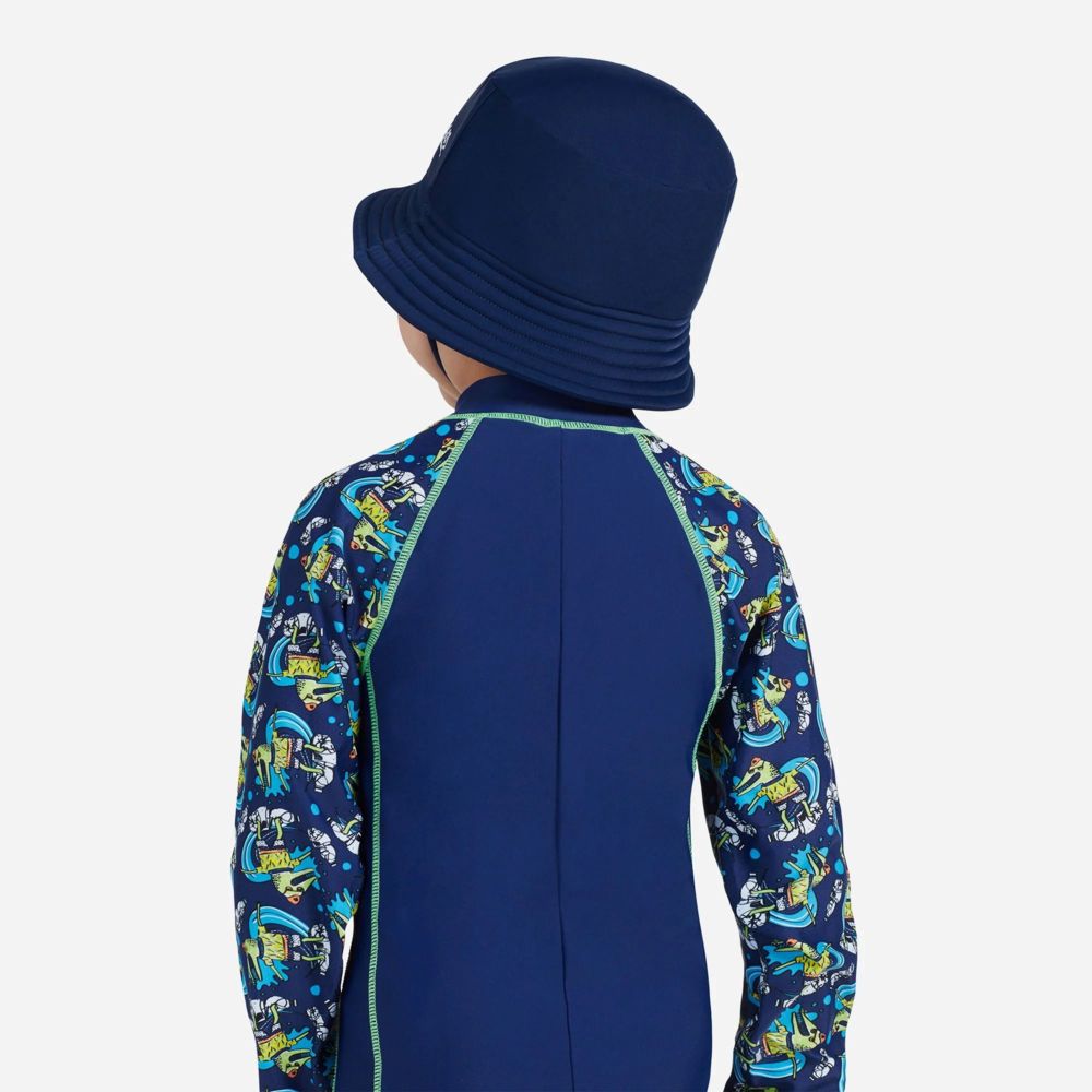 Zoggs Kids Barlins Bucket Sun Hat