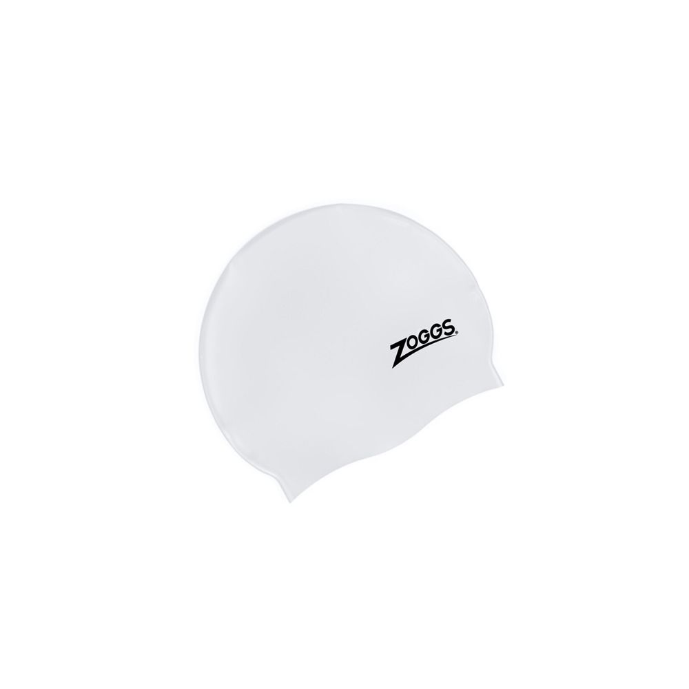 Zoggs - Silicone Swimming Cap - White