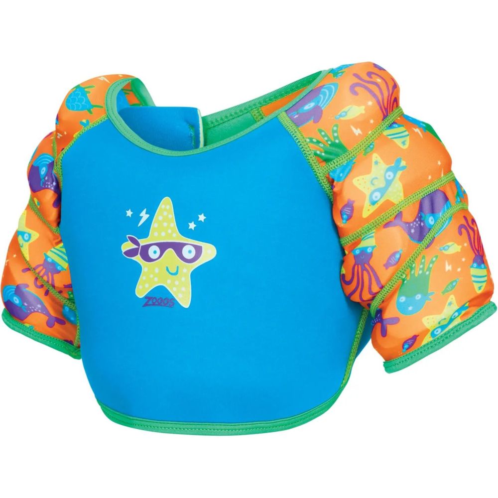 زوغز - سترة Super Star Water Wings للأولاد - أزرق