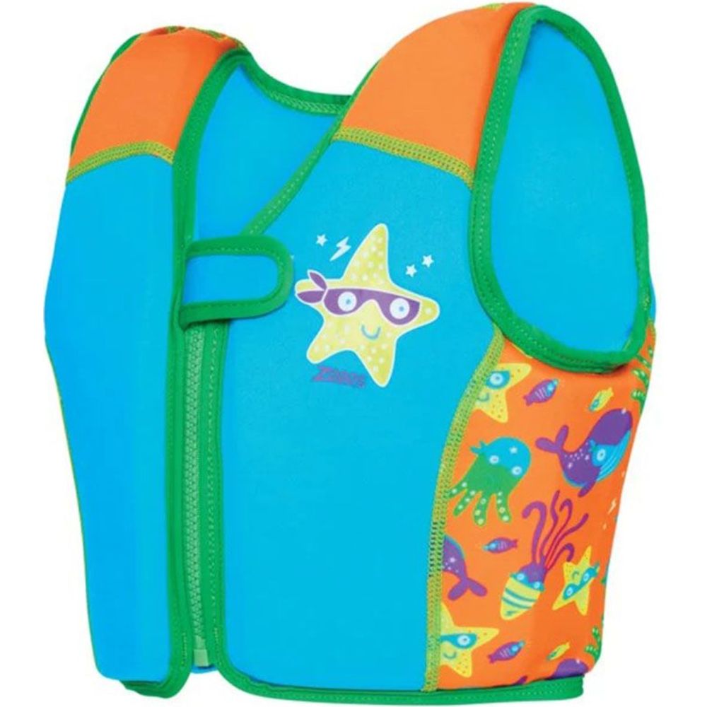 Zoggs Boy's Super Star Swim Sure Jacket - Blue
