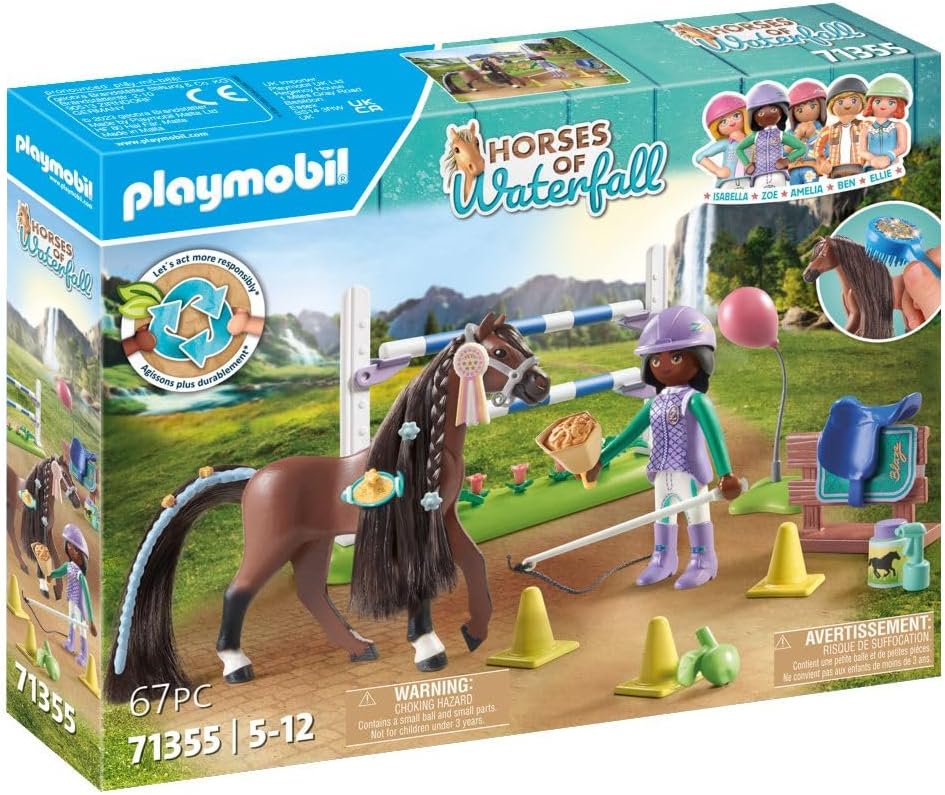 Playmobil - Horses of waterfall Playset - 67 Pcs