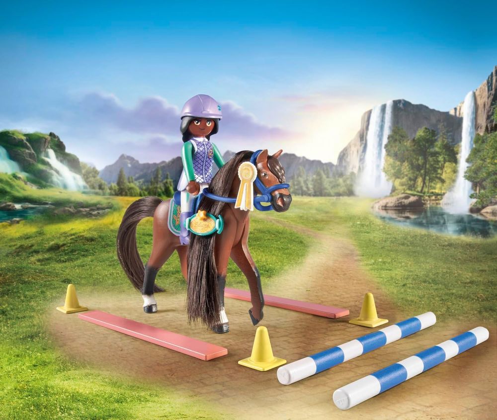 Playmobil - Horses of waterfall Playset - 67 Pcs