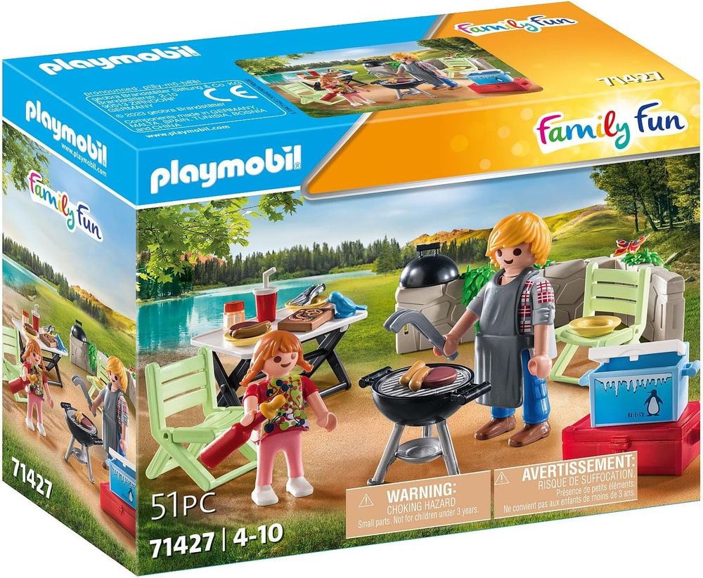 Playmobil - Family Fun PLayset - Barbeque - 51 Pcs