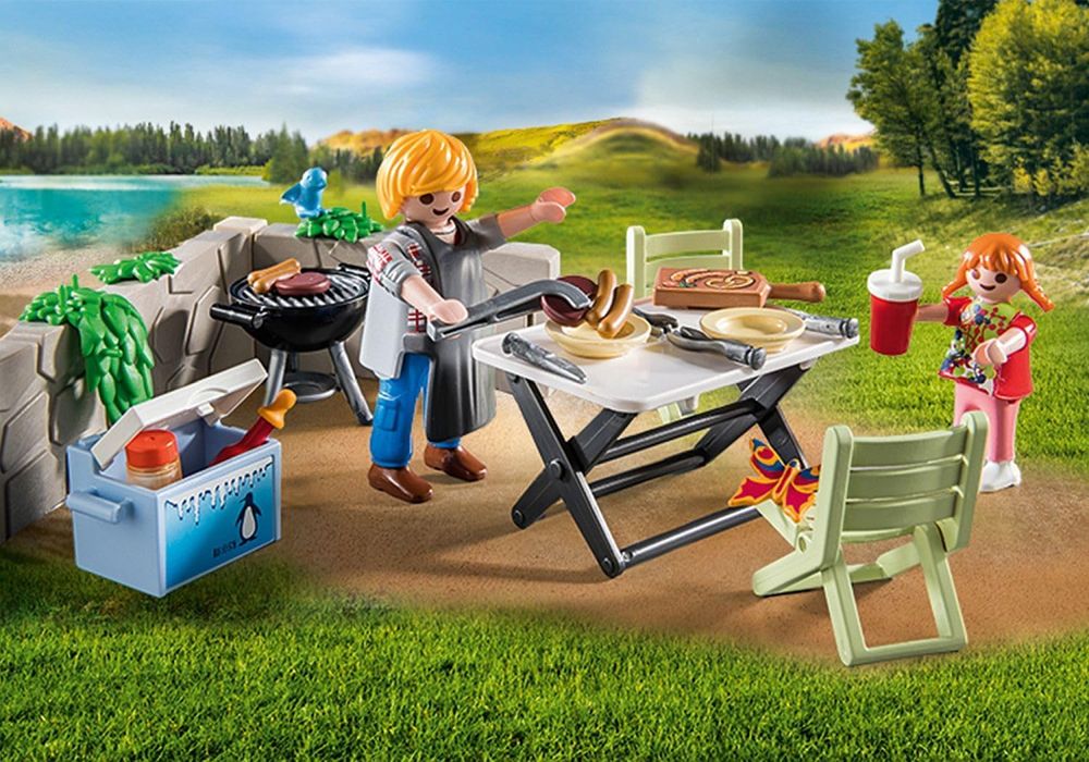 Playmobil - Family Fun PLayset - Barbeque - 51 Pcs