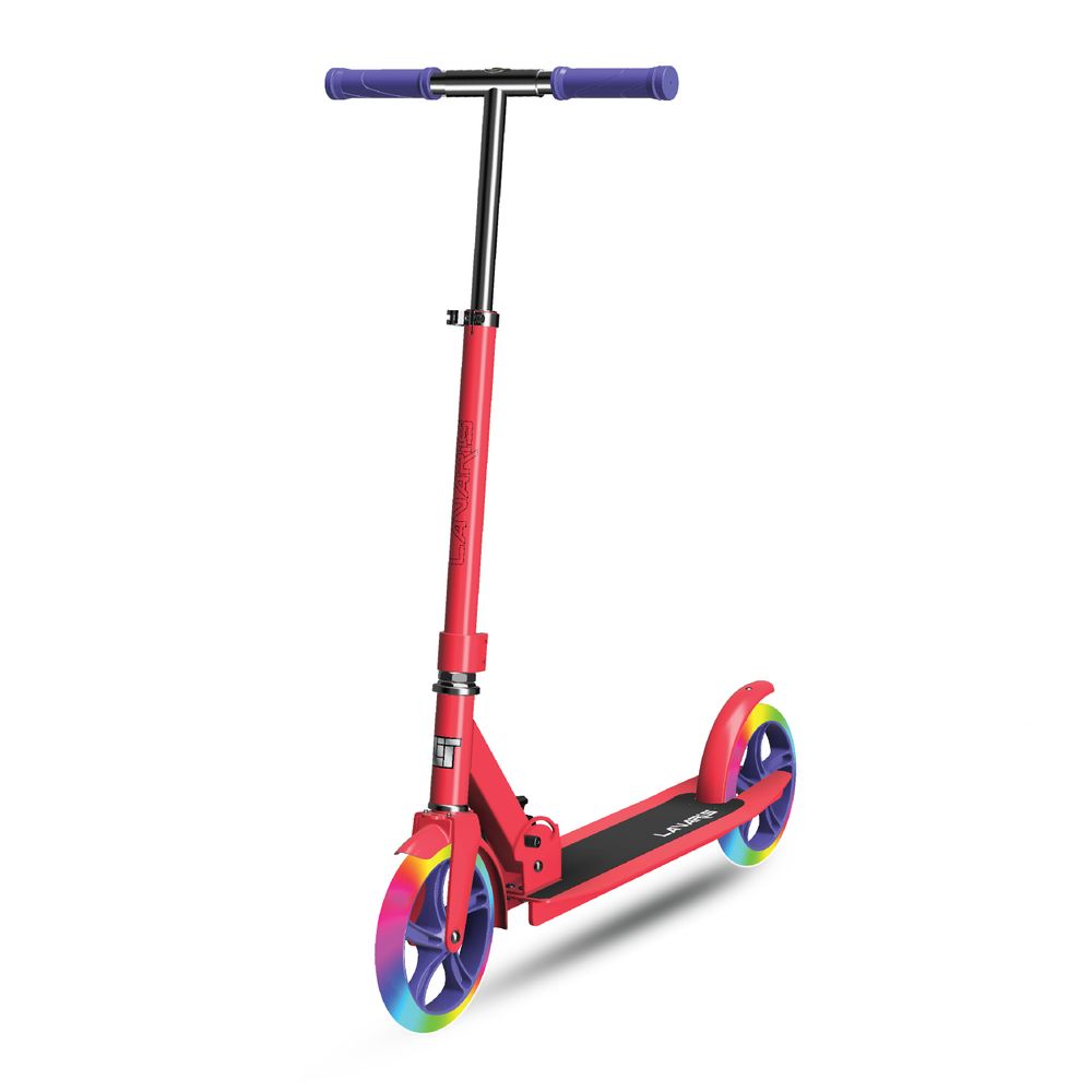 Spartan - Lit Lavaris 2 Wheel Scooter - Red