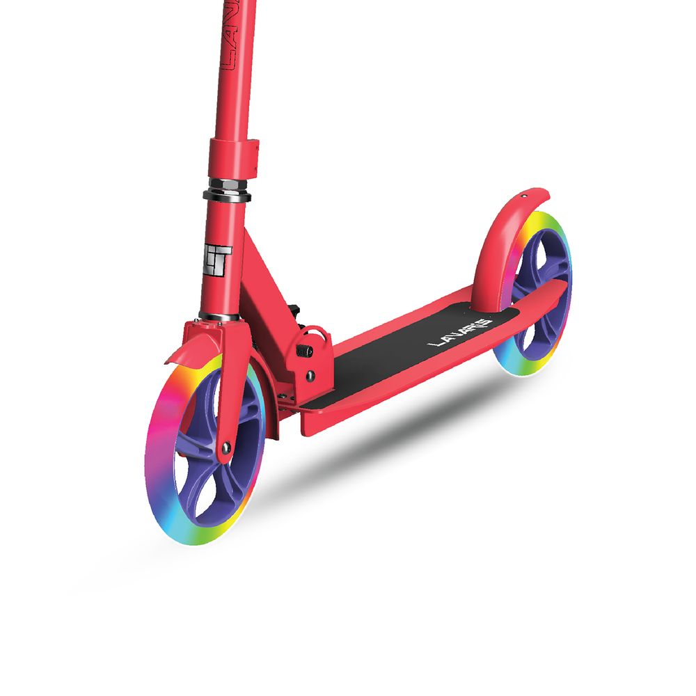 Spartan - Lit Lavaris 2 Wheel Scooter - Red