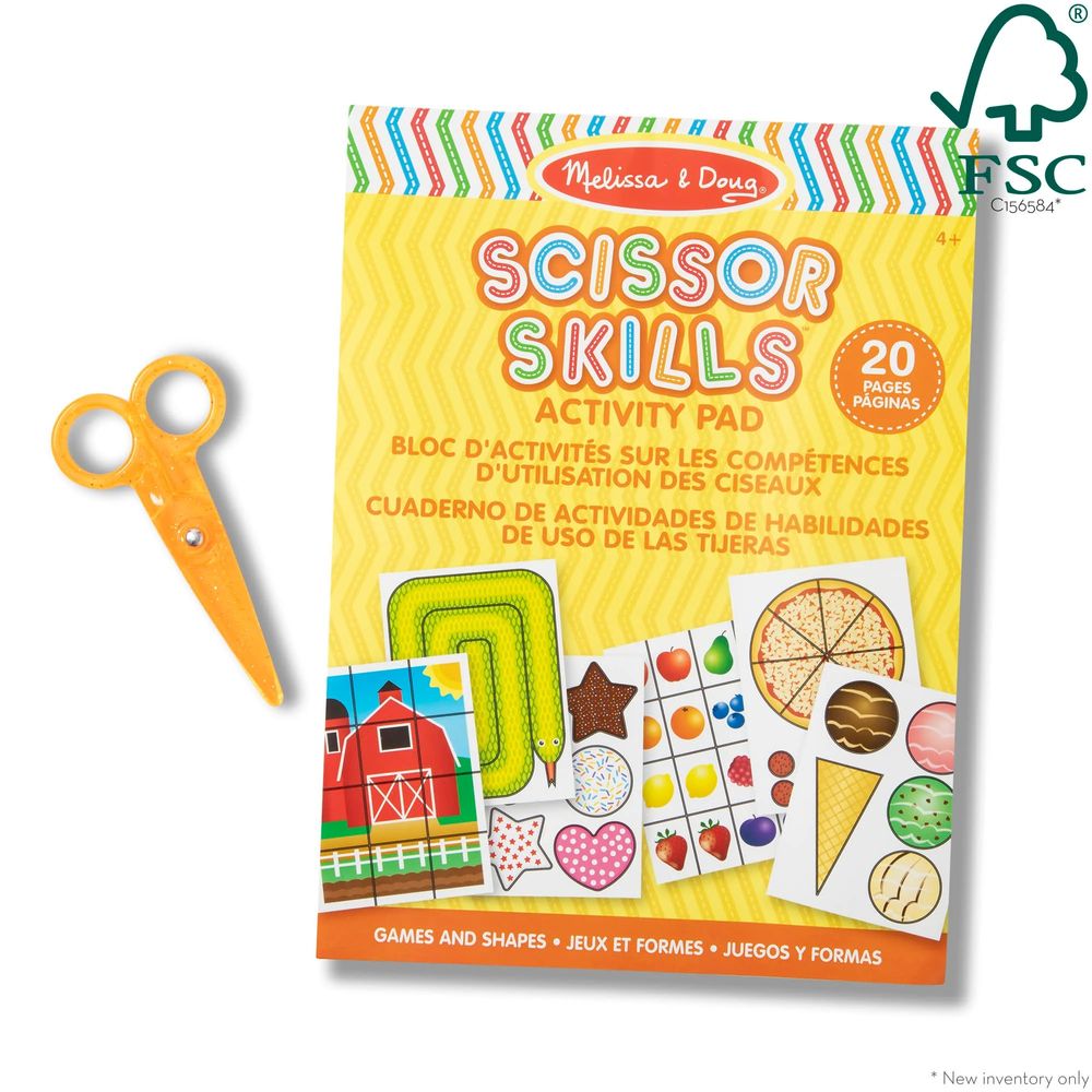 Melissa & Doug - Scissor Skills Activity Pad - Multicolor