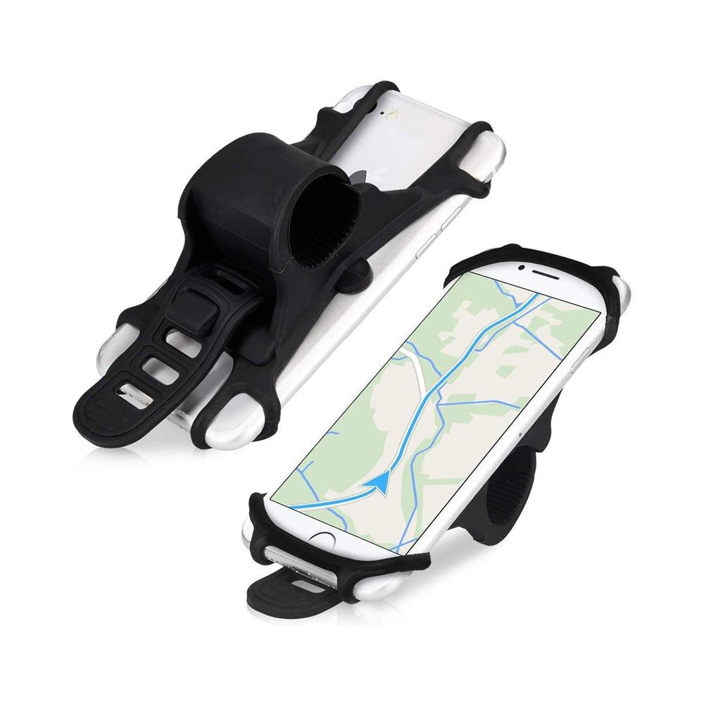 Spartan - Bicycle Universal Clip-On Cell Phone Mount - Black